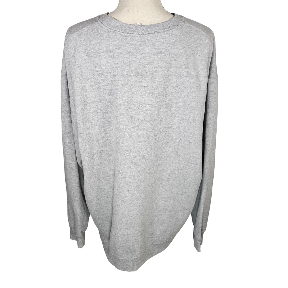 Disney Classic Crew Mickey Mouse Sweatshirt, Heather Grey, 2XL - Picture 3 of 12